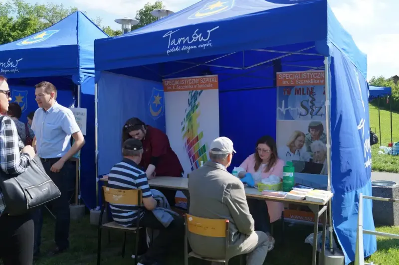 "Stary" Szpital na Rodzinnym Pikniku Intergracyjnym z okazji Dnia Dziecka