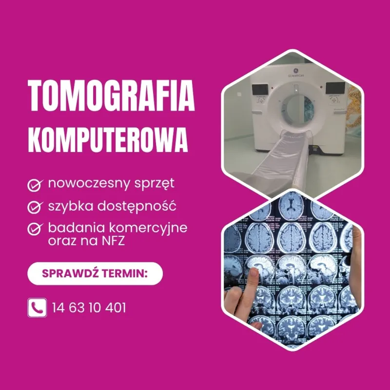 Potrzebujesz tomografii? Mamy szybkie terminy!